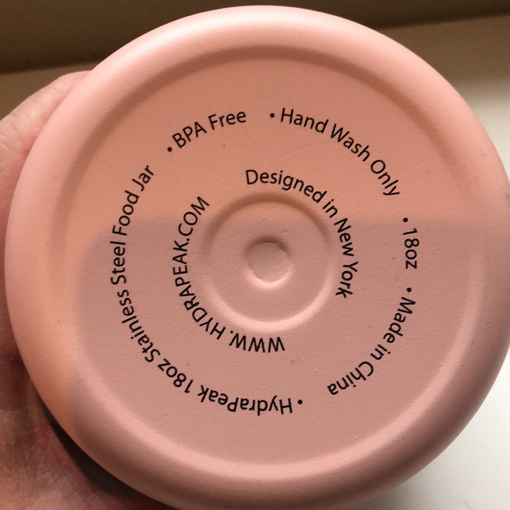New Drink Water Bottle & Thermos Pink Matching Stainless Steel Lunchbox Set - Picture 12 of 13